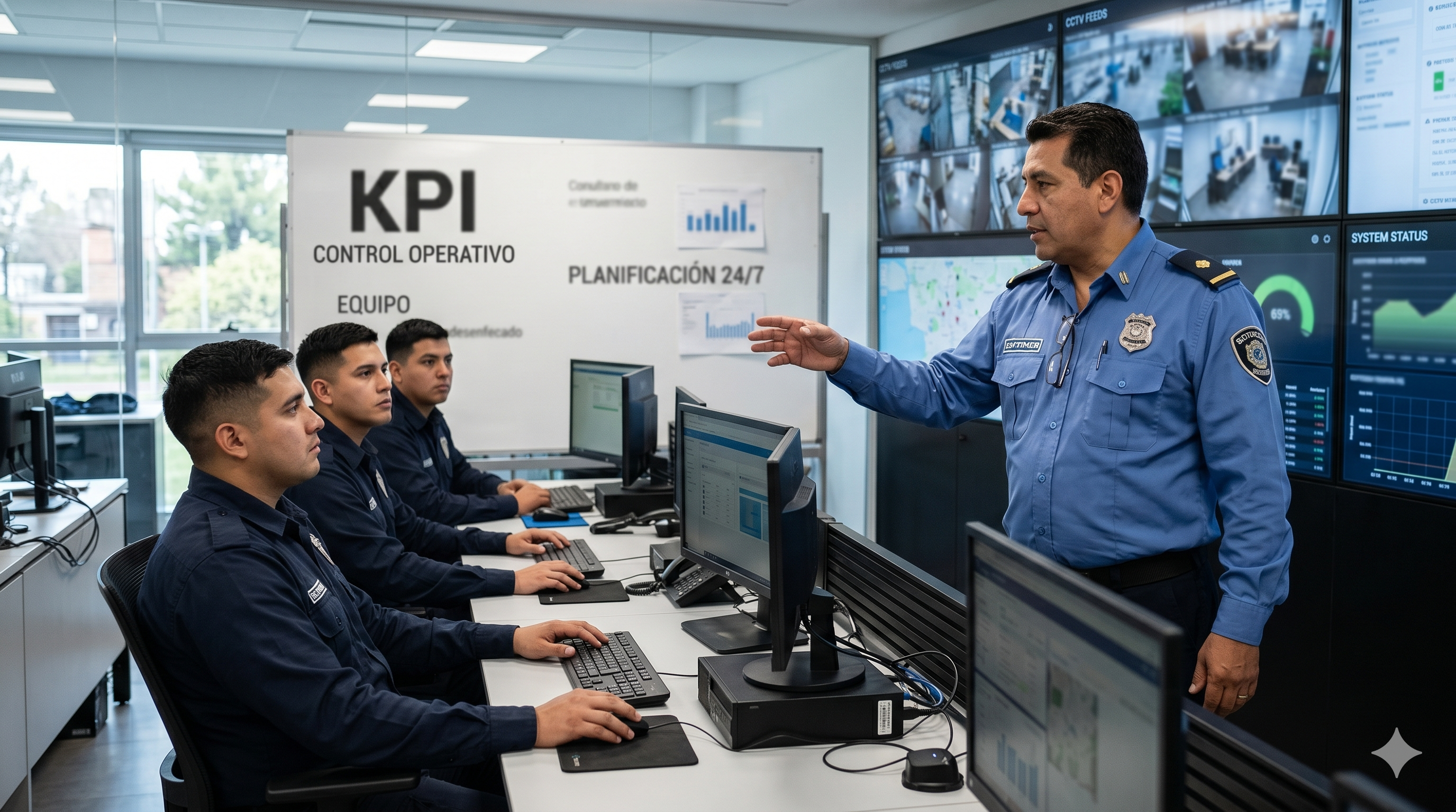 Supervisión y control operativo en seguridad